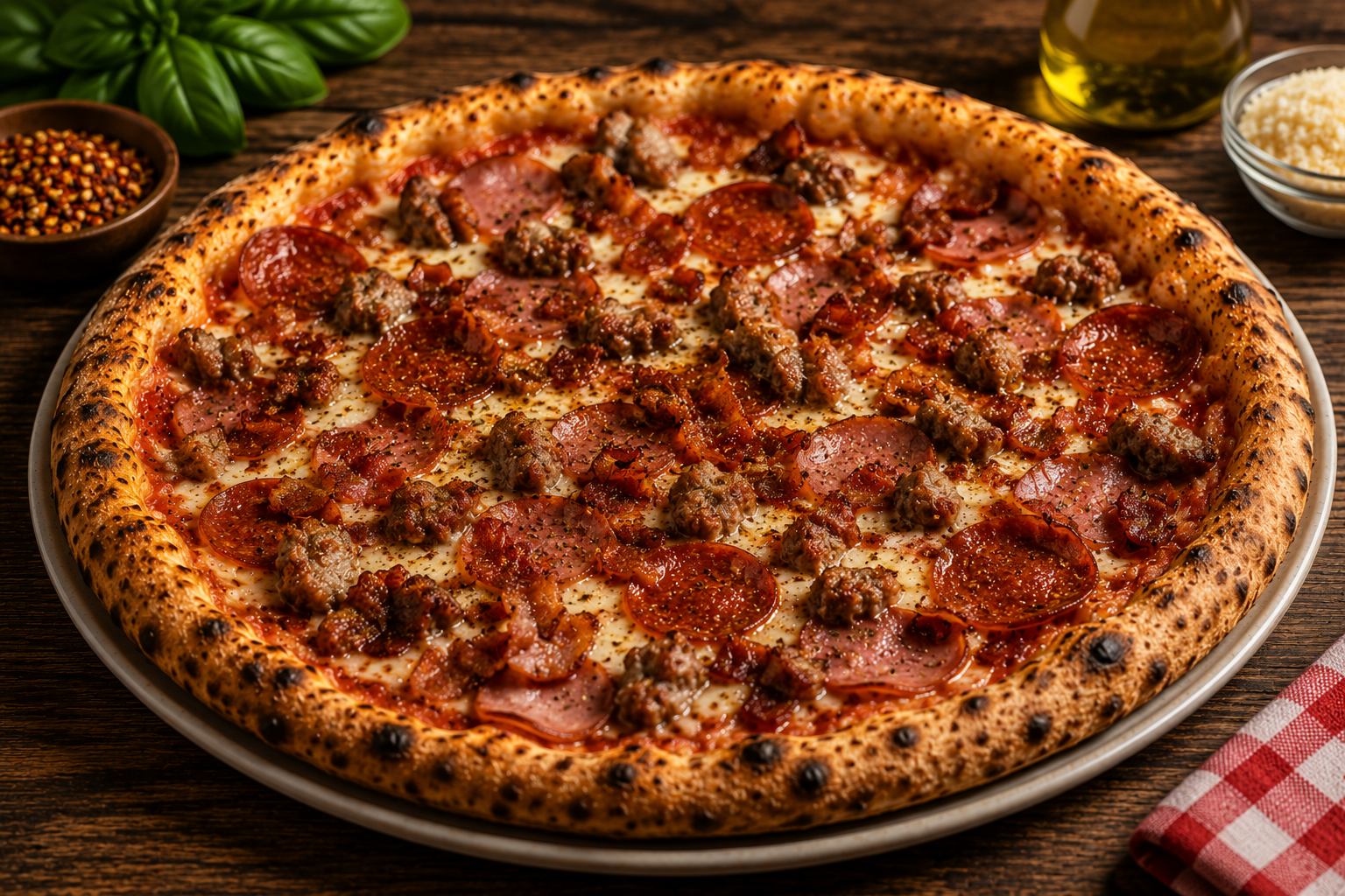 Meat Lovers pizza